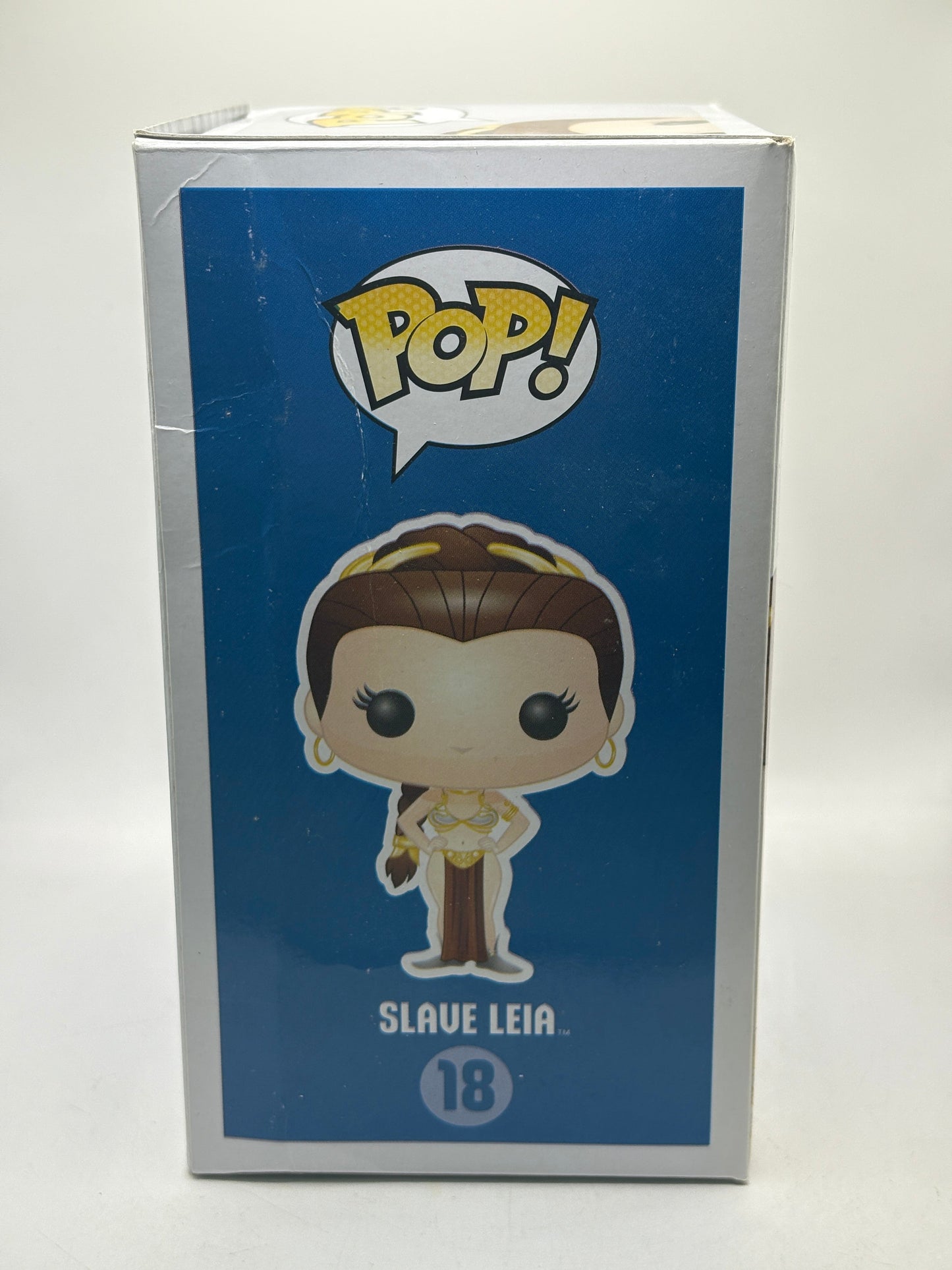 Funko POP! Star Wars #18 Slave Leia 2012 Vinyl Bobble Head * NO MOULD* FRENLY BRICKS - Open 7 Days
