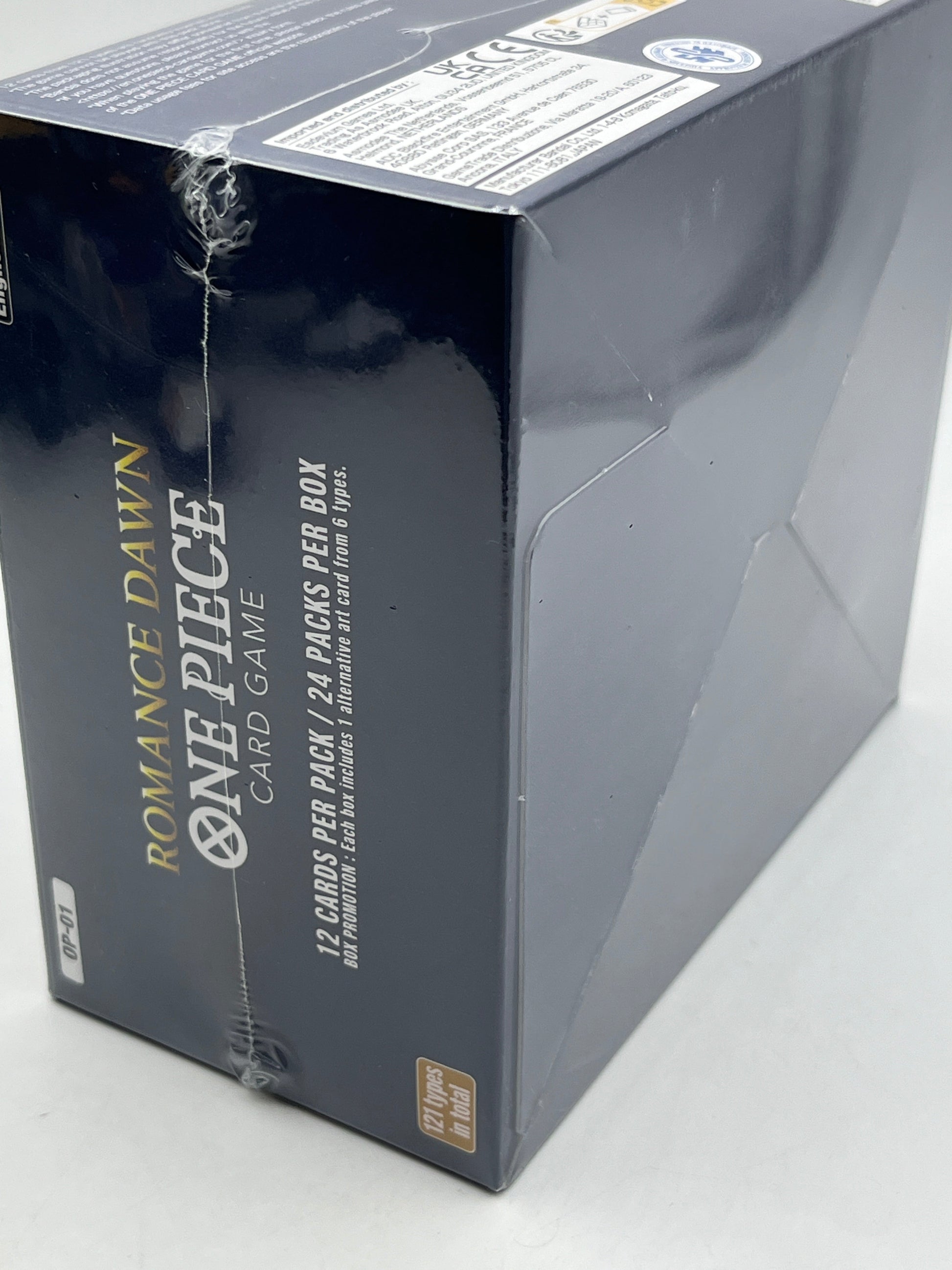 OP-01 Romance Dawn Booster (Box Blue Bottom) Sealed One Piece Card Game - NEW FRENLY BRICKS - Open 7 Days