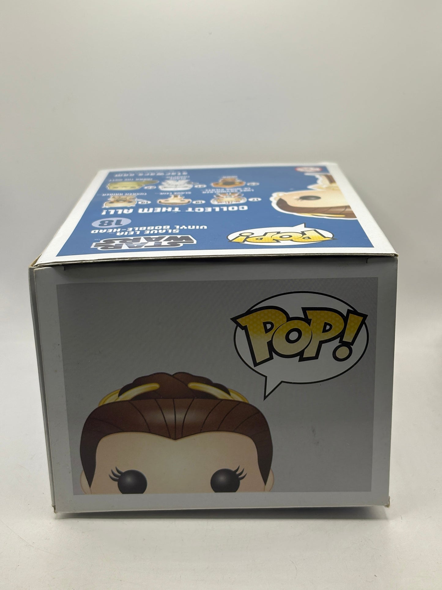 Funko POP! Star Wars #18 Slave Leia 2012 Vinyl Bobble Head * NO MOULD* FRENLY BRICKS - Open 7 Days
