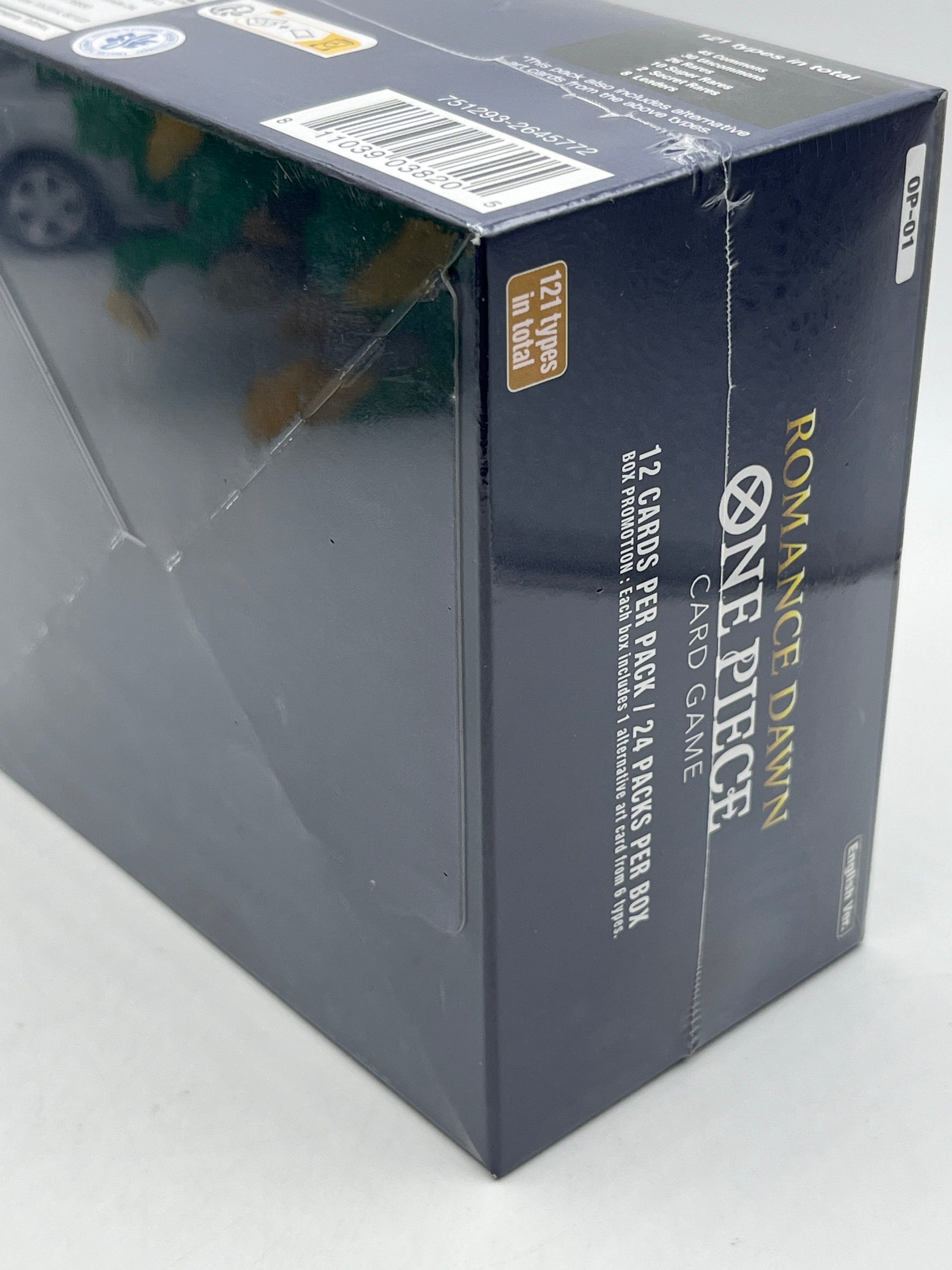 OP-01 Romance Dawn Booster (Box Blue Bottom) Sealed One Piece Card Game - NEW FRENLY BRICKS - Open 7 Days