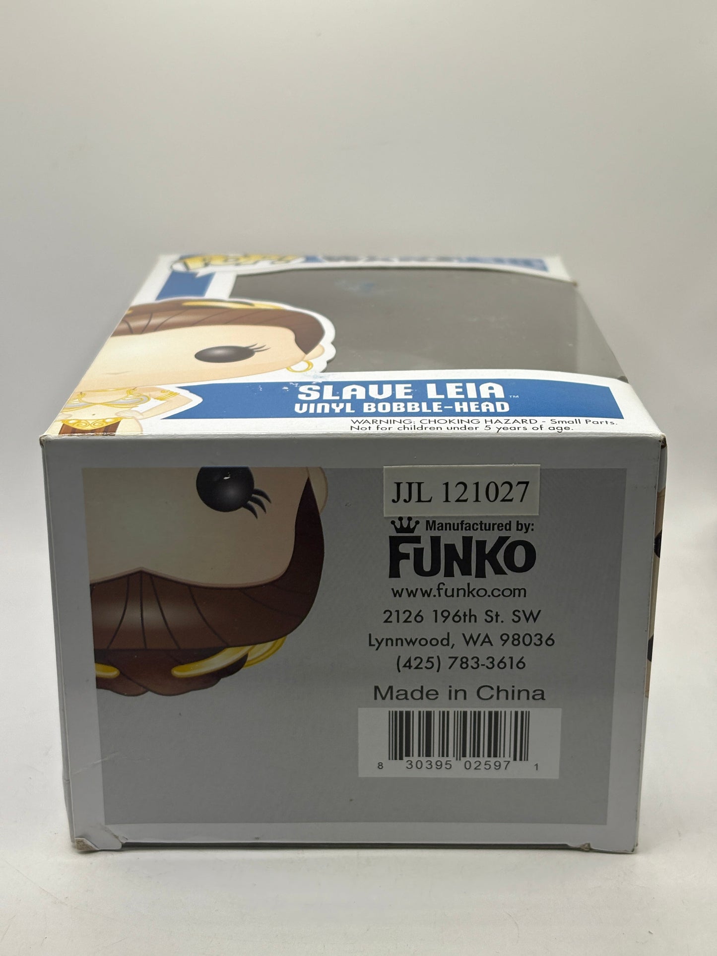 Funko POP! Star Wars #18 Slave Leia 2012 Vinyl Bobble Head * NO MOULD* FRENLY BRICKS - Open 7 Days