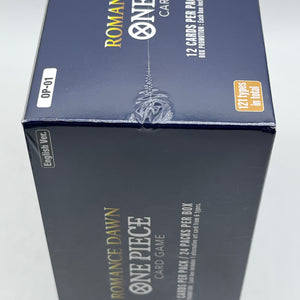 OP-01 Romance Dawn Booster (Box Blue Bottom) Sealed One Piece Card Game - NEW FRENLY BRICKS - Open 7 Days