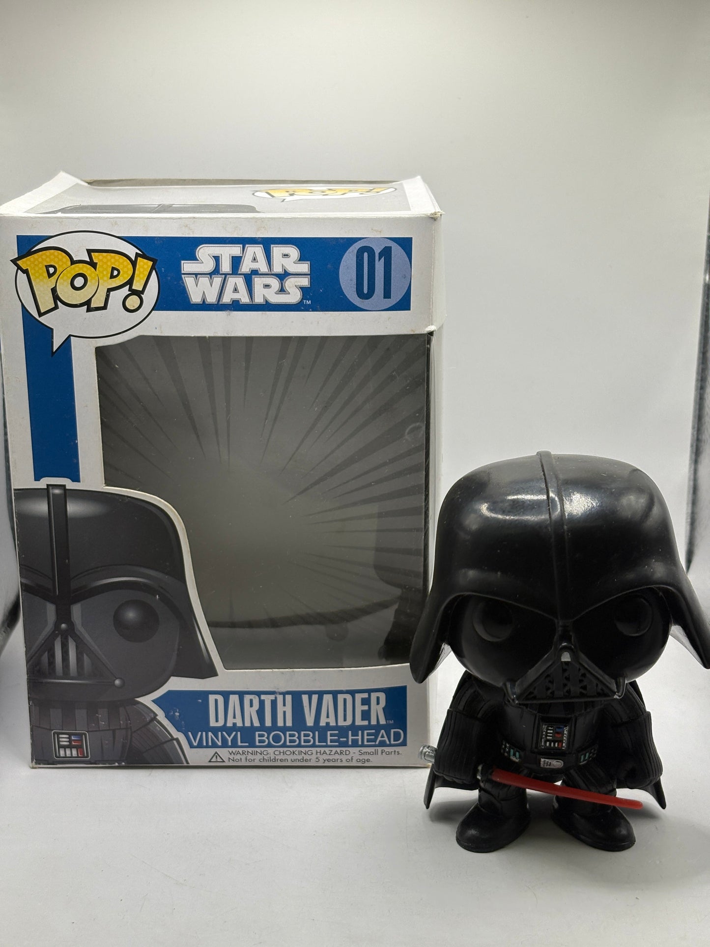 Funko POP! Star Wars #01 Darth Vader Vinyl Bobble Head 2012 *NO MOULD* FRENLY BRICKS - Open 7 Days
