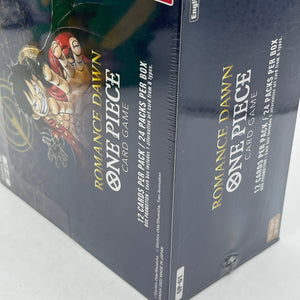 OP-01 Romance Dawn Booster (Box Blue Bottom) Sealed One Piece Card Game - NEW FRENLY BRICKS - Open 7 Days
