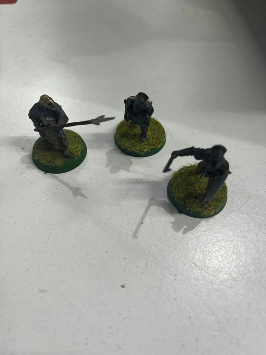 Orcs of Mordor Minature 3 piece * FRENLY BRICKS - Open 7 Days