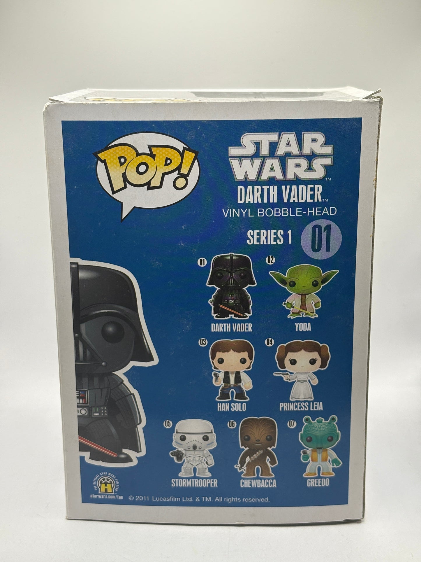 Funko POP! Star Wars #01 Darth Vader Vinyl Bobble Head 2012 *NO MOULD* FRENLY BRICKS - Open 7 Days