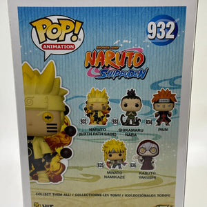 Funko POP! Naruto Shippuden #932 Naruto Sixth Path Signed JSA Certified FRENLY BRICKS - Open 7 Days