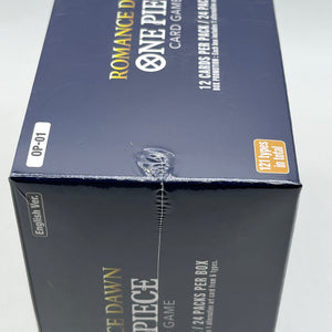 OP-01 Romance Dawn Booster (Box Blue Bottom) Sealed One Piece Card Game - NEW FRENLY BRICKS - Open 7 Days