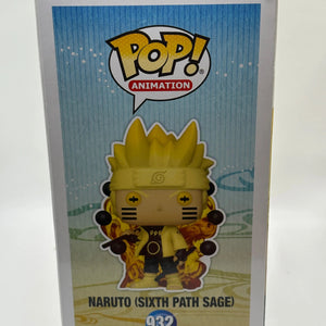 Funko POP! Naruto Shippuden #932 Naruto Sixth Path Signed JSA Certified FRENLY BRICKS - Open 7 Days