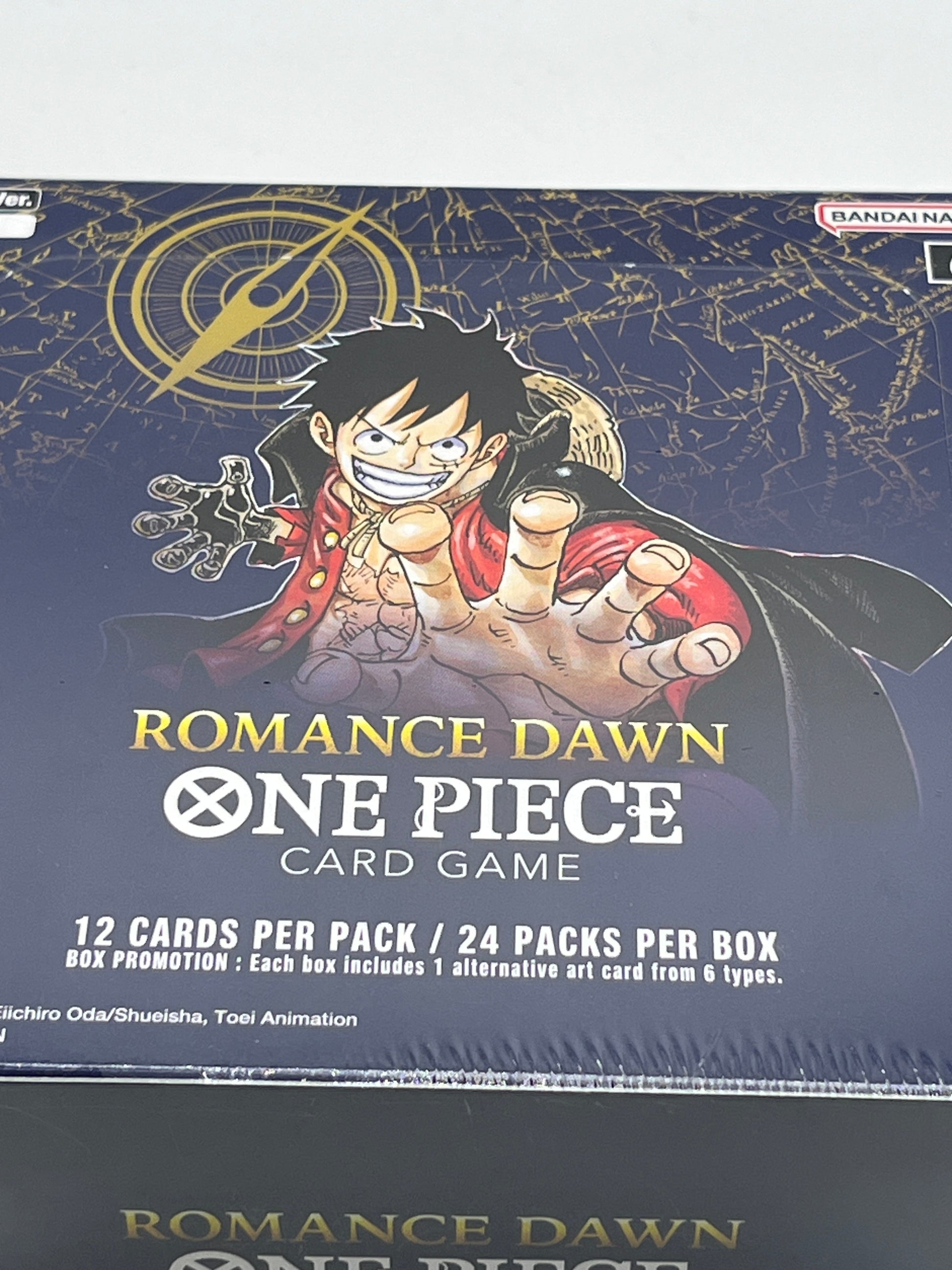 OP-01 Romance Dawn Booster (Box Blue Bottom) Sealed One Piece Card Game - NEW FRENLY BRICKS - Open 7 Days