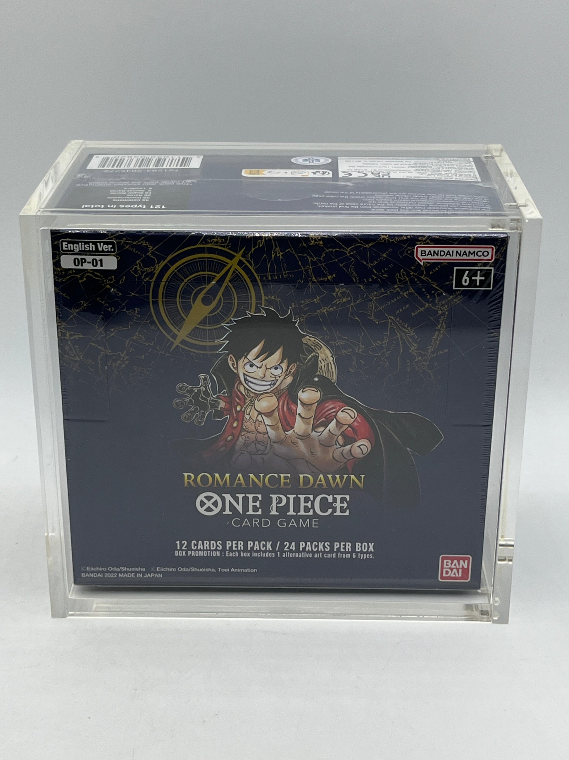 OP-01 Romance Dawn Booster (Box Blue Bottom) Sealed One Piece Card Game - NEW FRENLY BRICKS - Open 7 Days