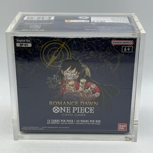 OP-01 Romance Dawn Booster (Box Blue Bottom) Sealed One Piece Card Game - NEW FRENLY BRICKS - Open 7 Days