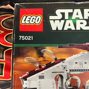 LEGO Star Wars Republic Gunship 75021 FRENLY BRICKS - Open 7 Days