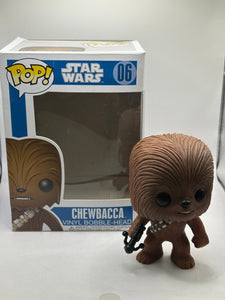 Funko POP! Star Wars #06 Chewbacca Vinyl Bobble Head 2012 *NO MOULD*