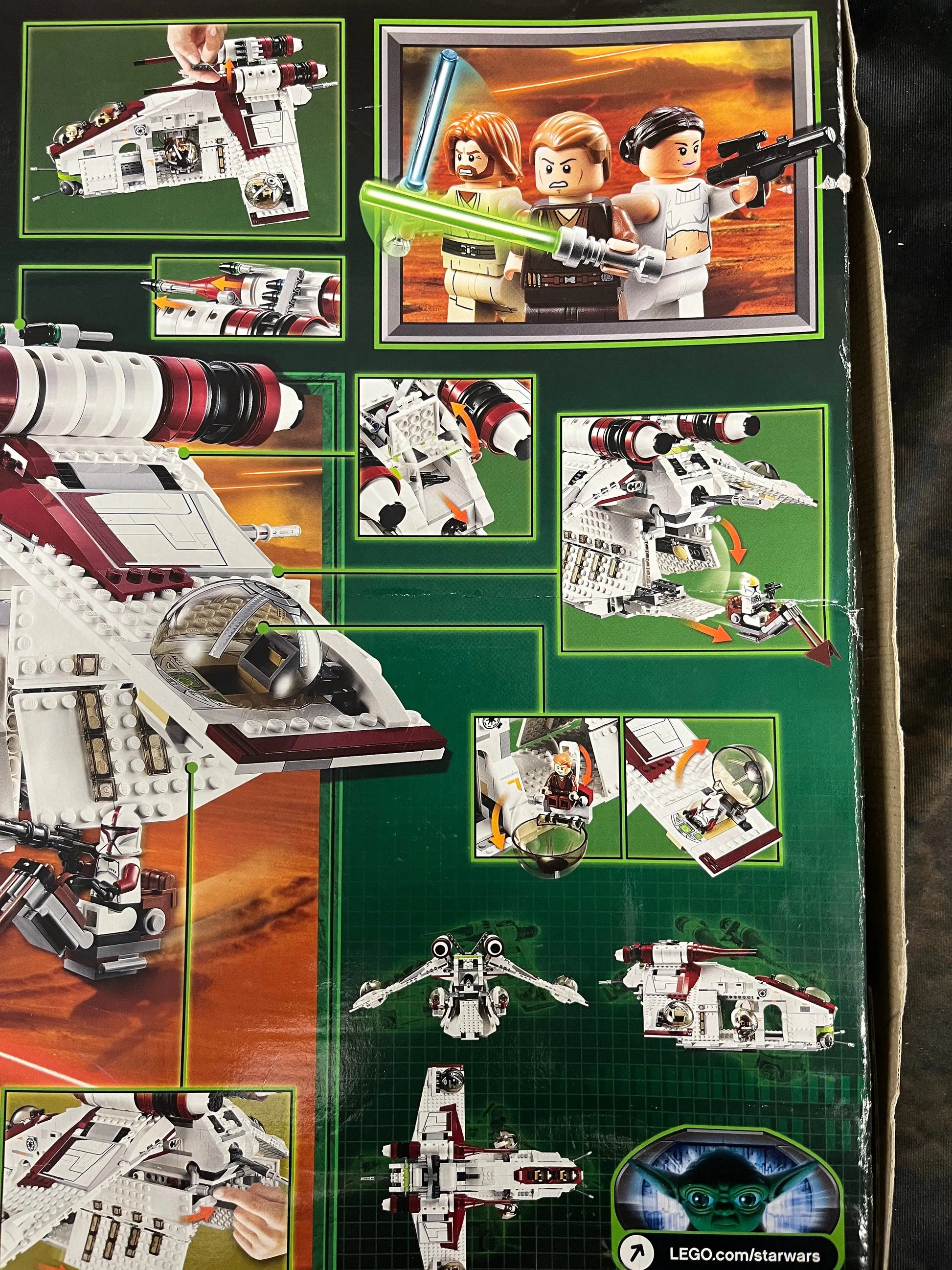 LEGO Star Wars Republic Gunship 75021 FRENLY BRICKS - Open 7 Days