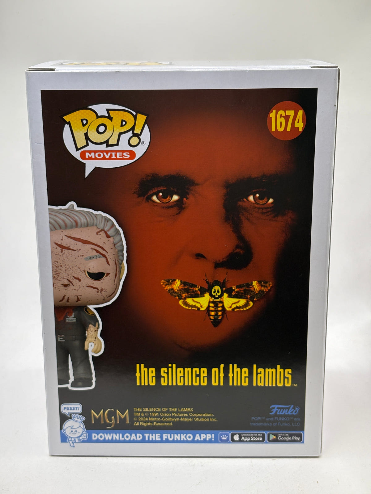 Funko POP! Movies The Silence of the Lambs #1674 Hannibal Lecter Special Edition image 3