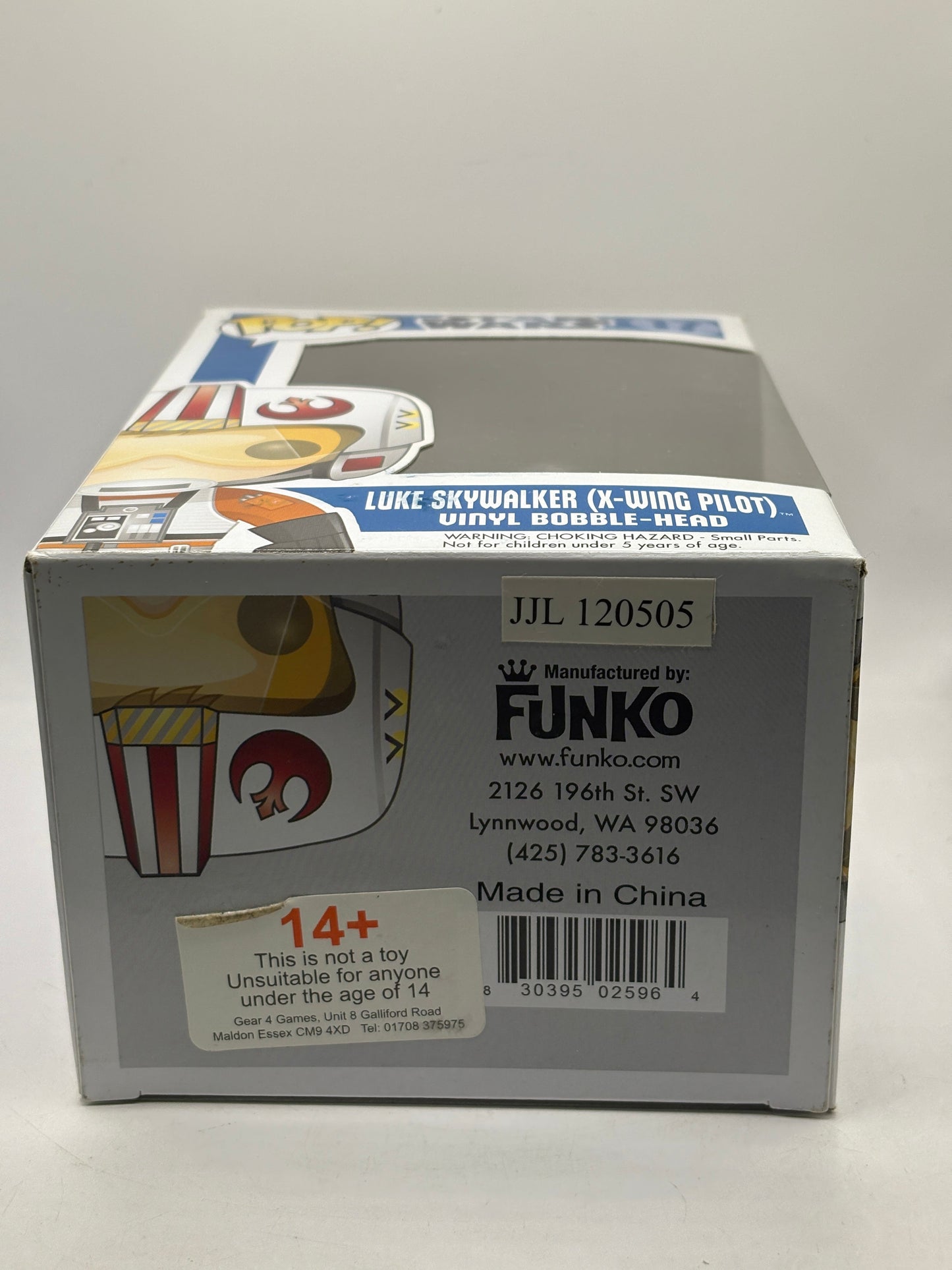 Funko POP! Star Wars #17 Luke Skywalker (X-Wing Pilot) 2012 OG BIG TEXT *NO MOULD* FRENLY BRICKS - Open 7 Days