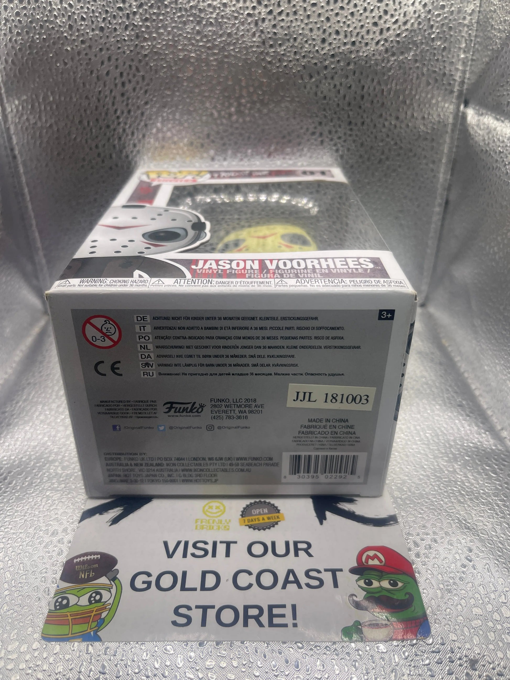 Jason Voorhees "Friday the 13th" Movies 01 Funko Pop! FRENLY BRICKS - Open 7 Days