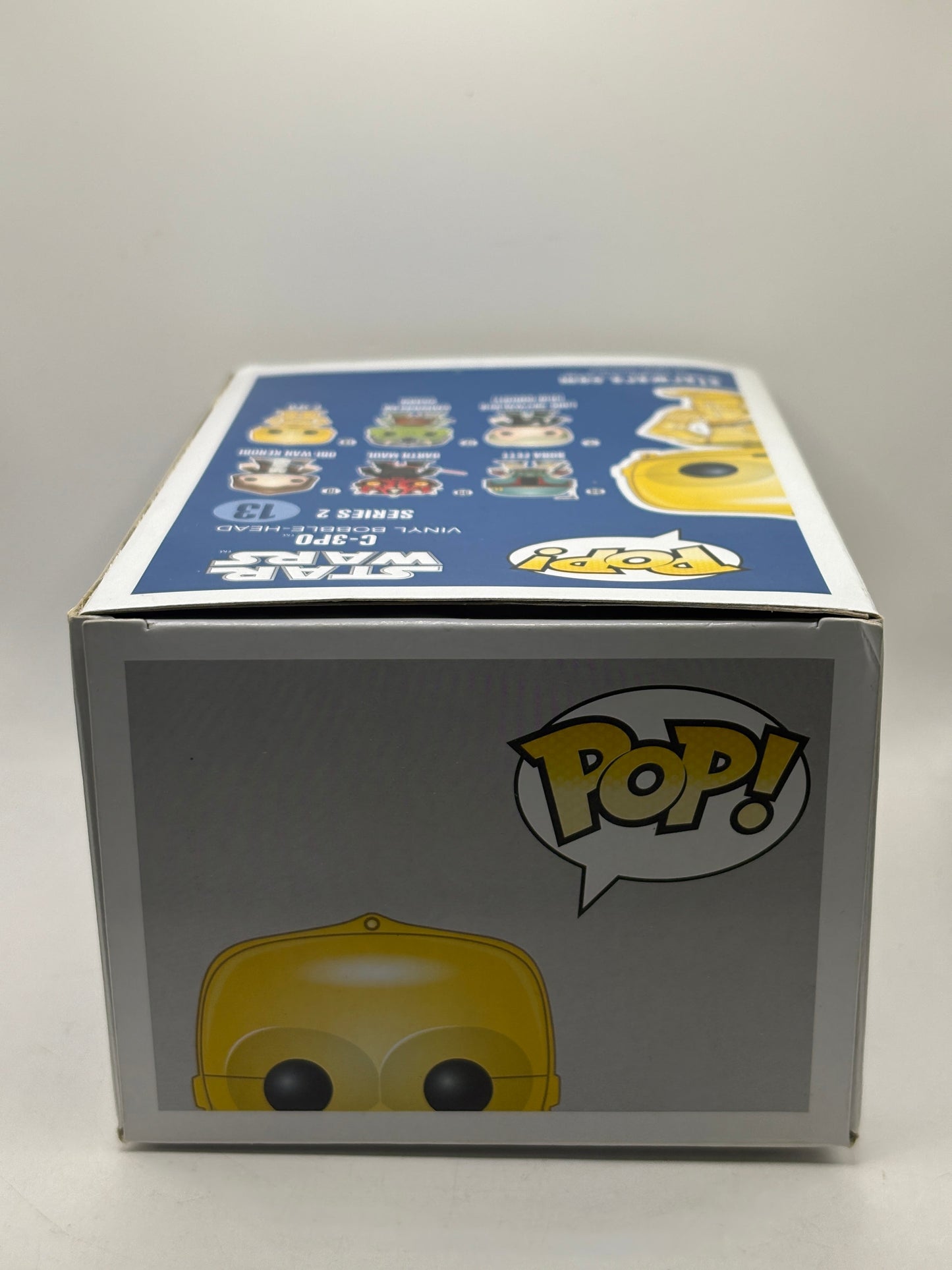 Funko POP! Star Wars #13 C-3PO Vinyl Bobble Head 2012 BIG TEXT *NO MOULD* FRENLY BRICKS - Open 7 Days