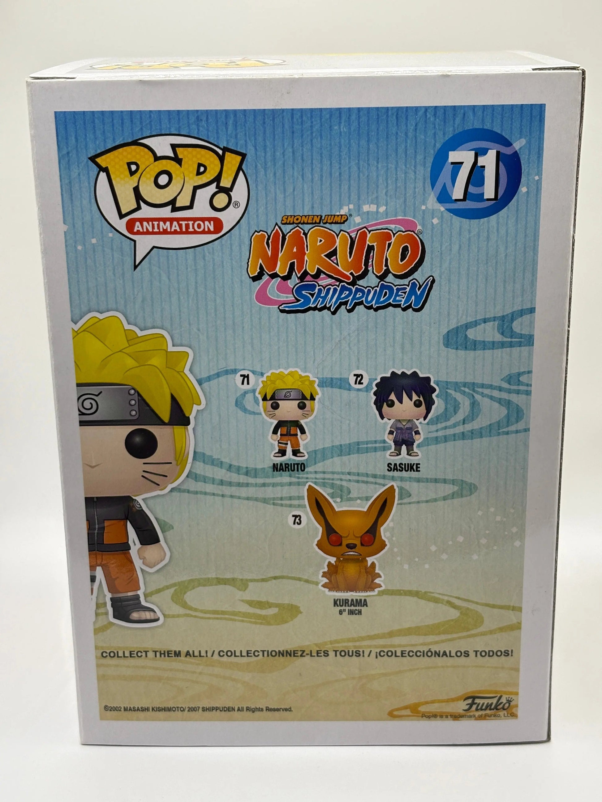 Funko POP! Naruto Shippuden #71 Naruto Signed JSA Certification FRENLY BRICKS - Open 7 Days