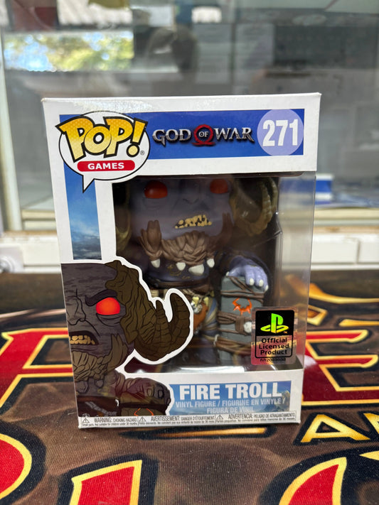 Funko POP! Games God of War #271 Fire Troll FRENLY BRICKS - Open 7 Days