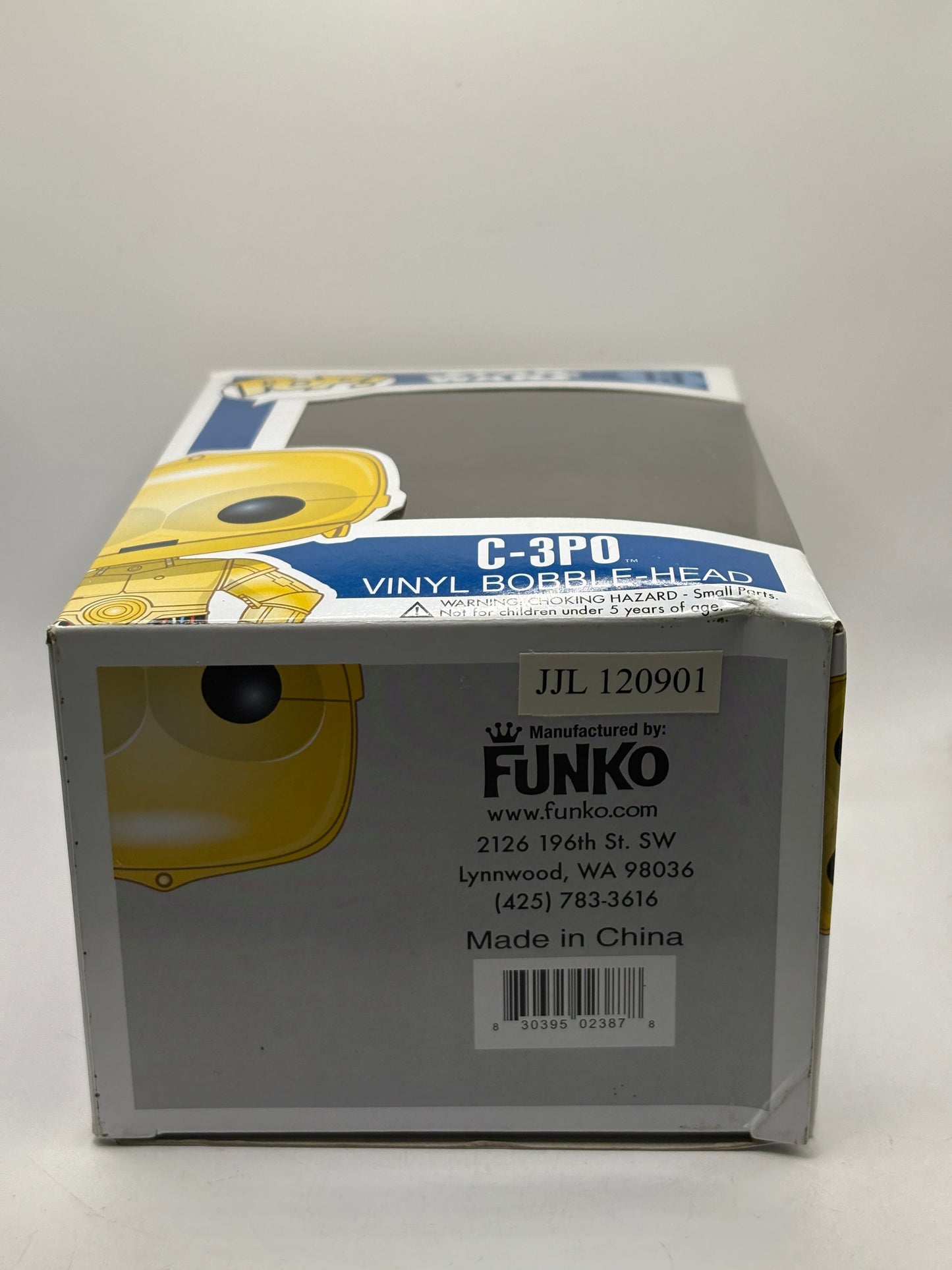 Funko POP! Star Wars #13 C-3PO Vinyl Bobble Head 2012 BIG TEXT *NO MOULD* FRENLY BRICKS - Open 7 Days