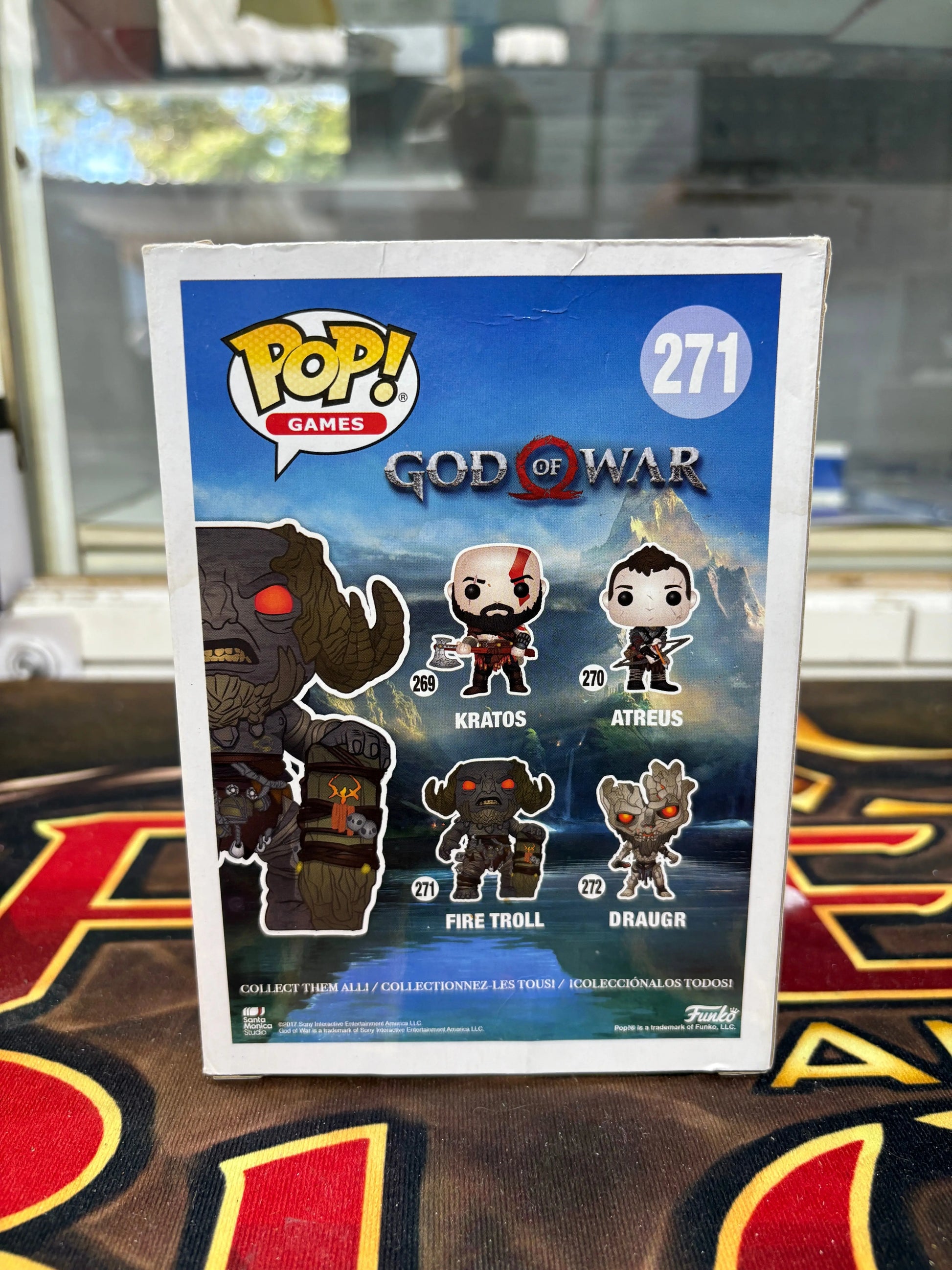 Funko POP! Games God of War #271 Fire Troll FRENLY BRICKS - Open 7 Days