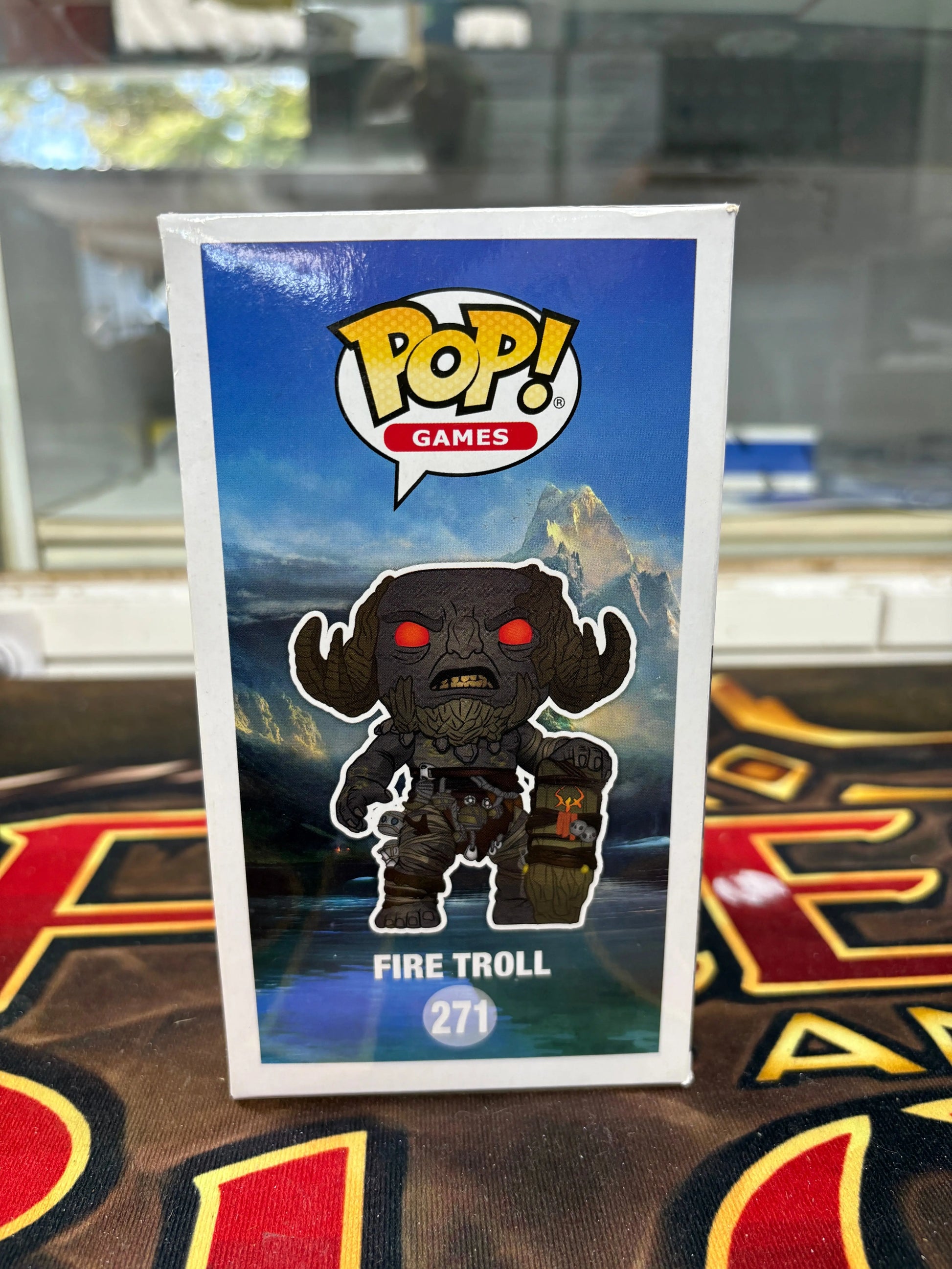 Funko POP! Games God of War #271 Fire Troll FRENLY BRICKS - Open 7 Days