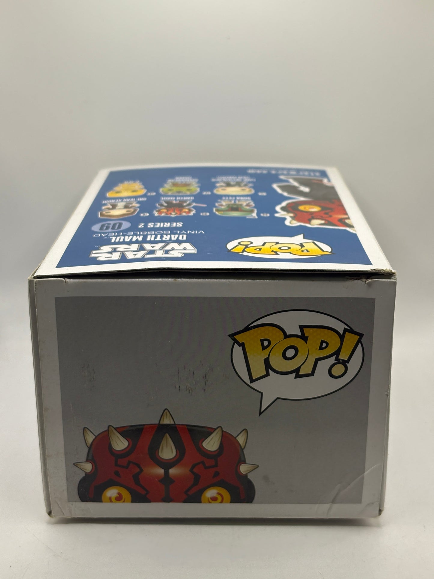 Funko POP! Star Wars #09 Darth Maul 2012 BIG TEXT *NO MOULD* FRENLY BRICKS - Open 7 Days
