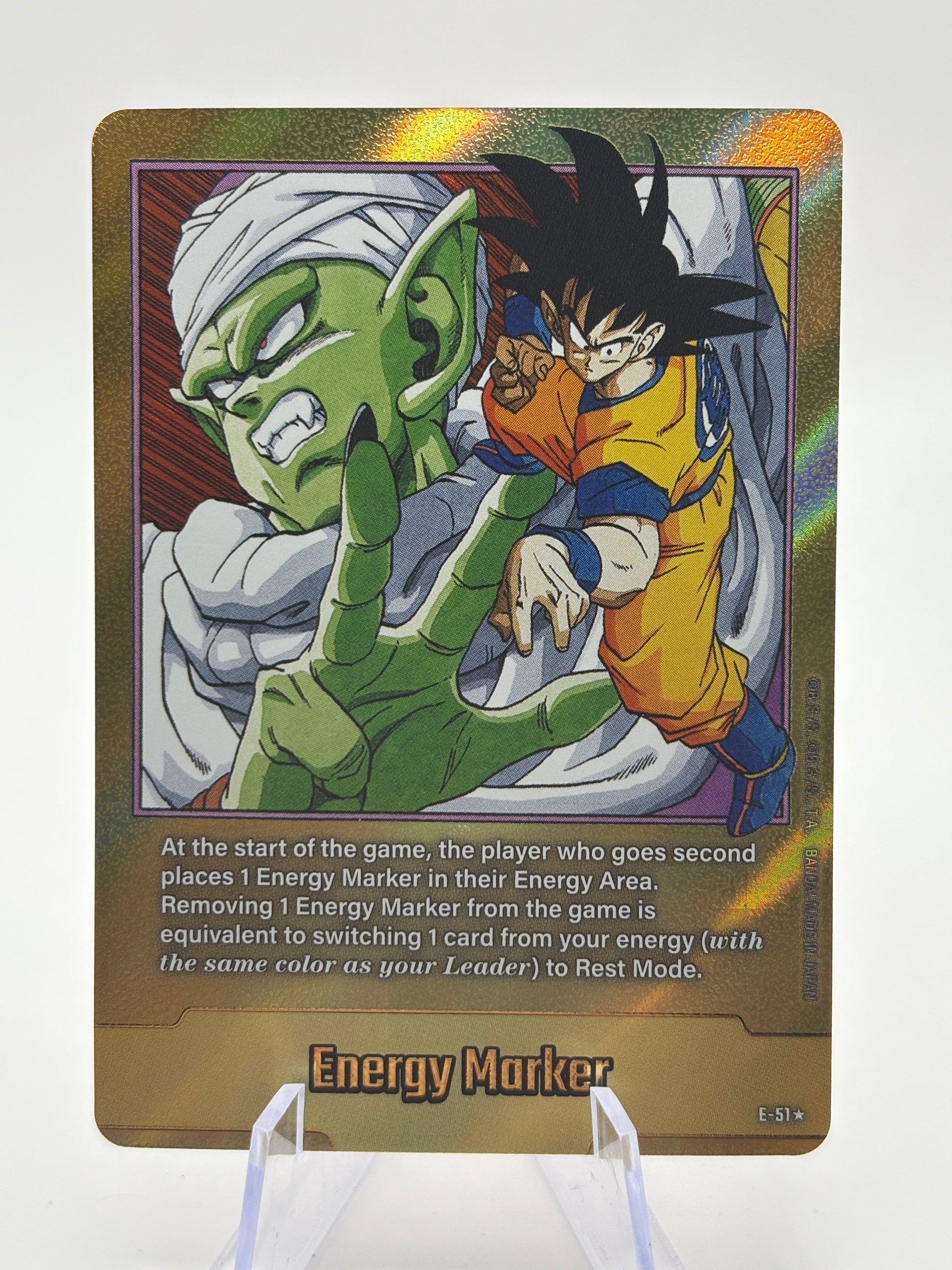 Dragon Ball Super Fusion World - Gold Energy Marker E-51 Alt Art NM FRENLY BRICKS - Open 7 Days