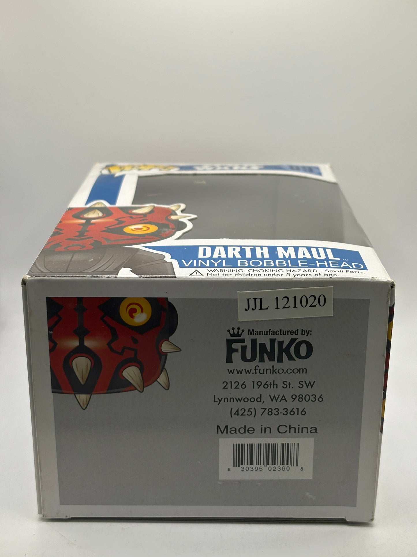 Funko POP! Star Wars #09 Darth Maul 2012 BIG TEXT *NO MOULD* FRENLY BRICKS - Open 7 Days