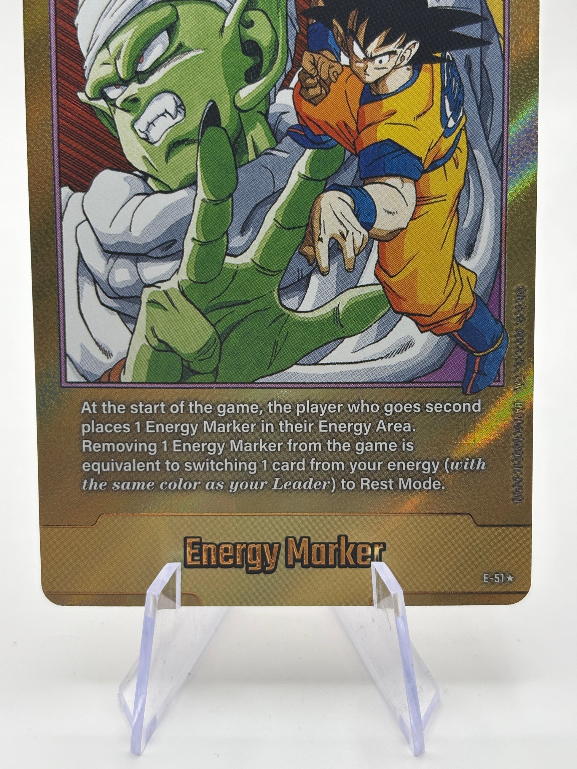 Dragon Ball Super Fusion World - Gold Energy Marker E-51 Alt Art NM FRENLY BRICKS - Open 7 Days