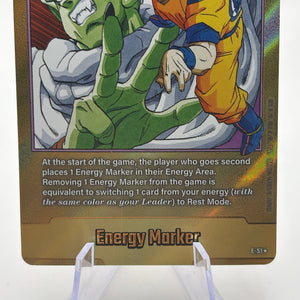 Dragon Ball Super Fusion World - Gold Energy Marker E-51 Alt Art NM FRENLY BRICKS - Open 7 Days