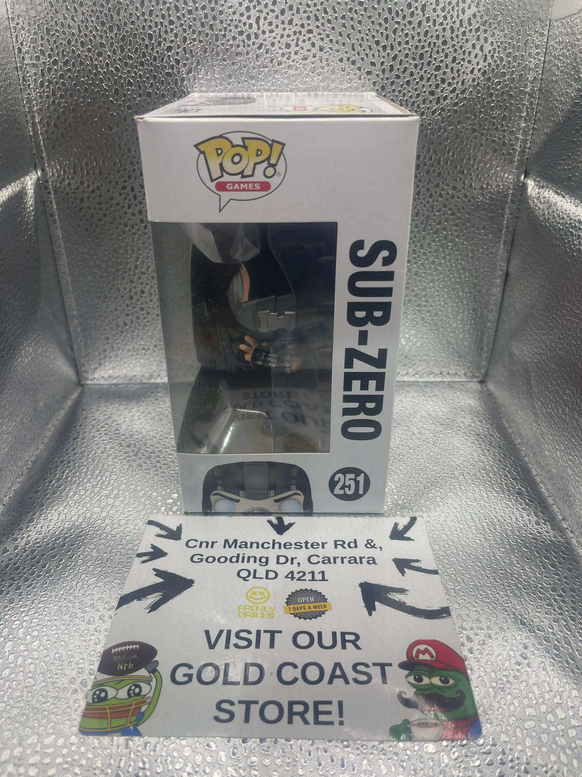 Funko Pop! Vinyl: Mortal Kombat - Sub-Zero #251 FRENLY BRICKS - Open 7 Days