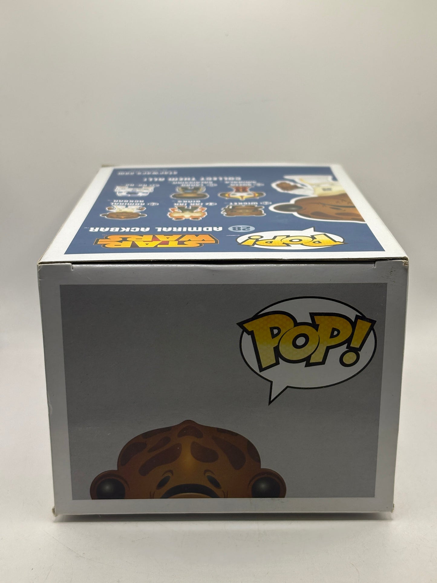 Funko POP! Star Wars #28 Admiral Ackbar 2013 *NO MOULD* FRENLY BRICKS - Open 7 Days