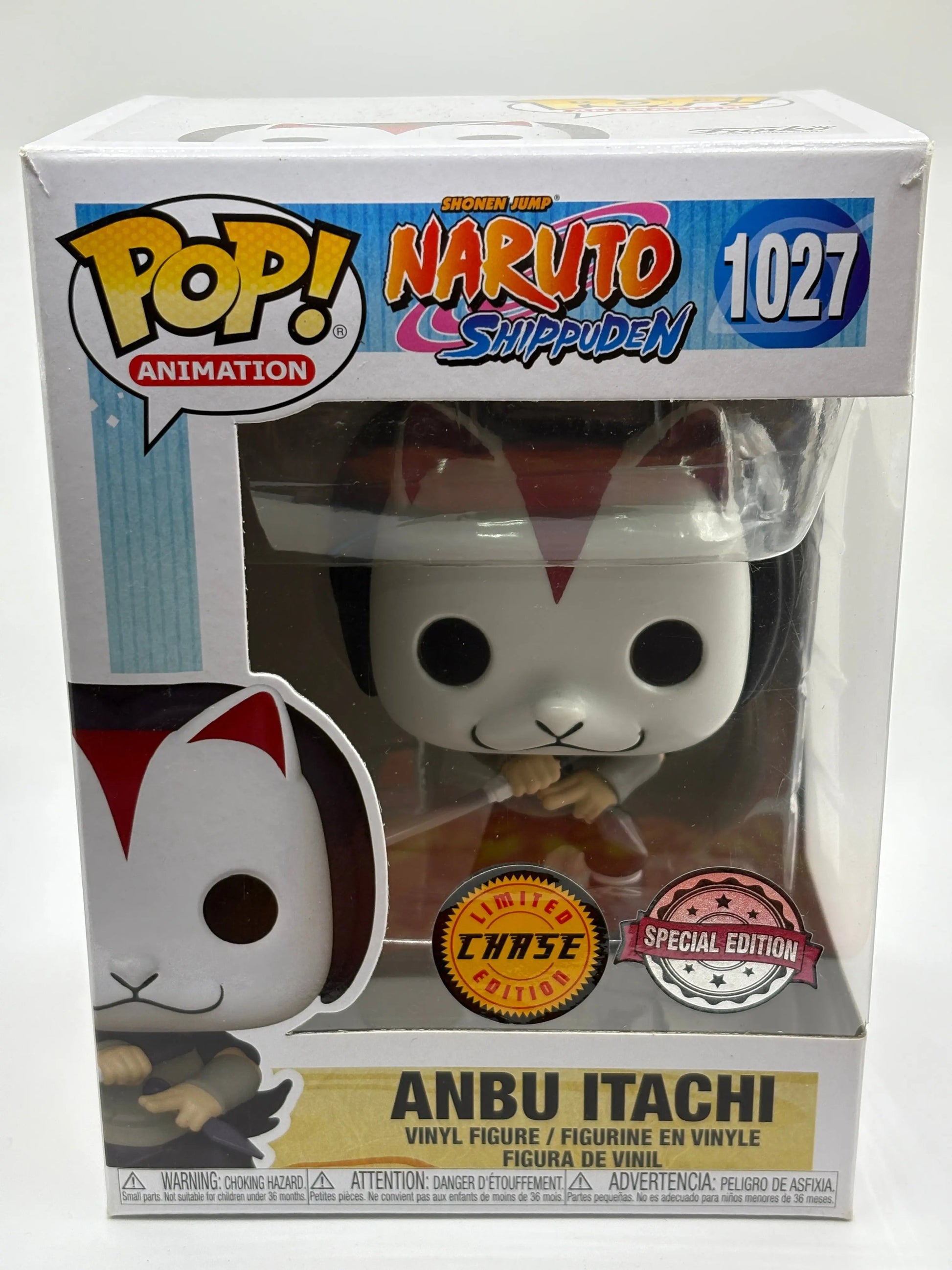 Funko POP! Animation Naruto Shippuden #1027 Anbu Itachi Limited Chase SE FRENLY BRICKS - Open 7 Days