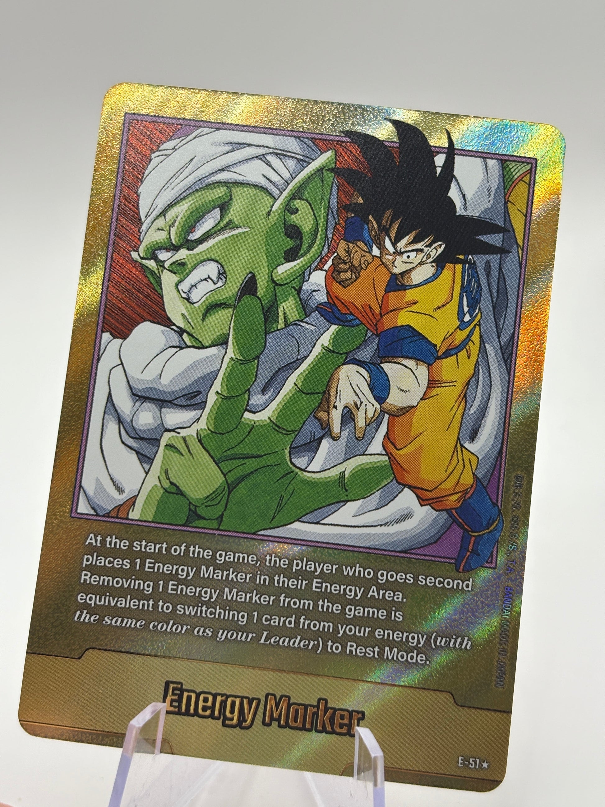 Dragon Ball Super Fusion World - Gold Energy Marker E-51 Alt Art NM FRENLY BRICKS - Open 7 Days