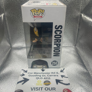 Funko Pop Games Mortal Kombat Scorpion #250 FRENLY BRICKS - Open 7 Days