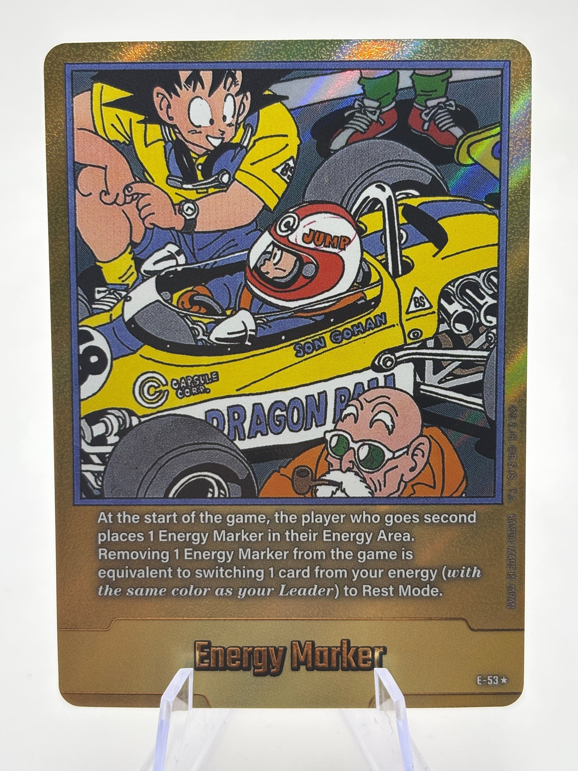 Dragon Ball Super Fusion World - Gold Energy Marker E-53 Alt Art NM FRENLY BRICKS - Open 7 Days