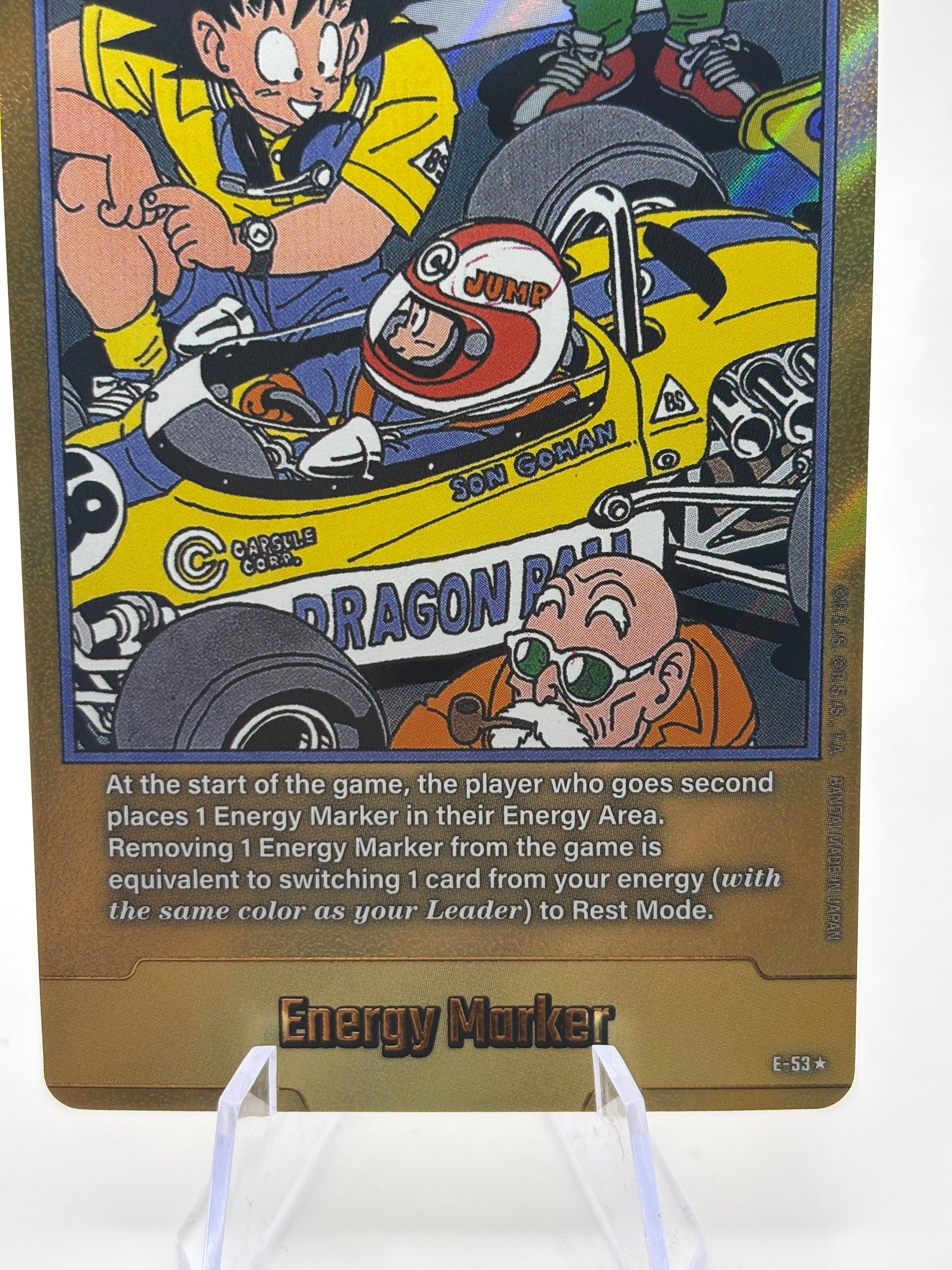 Dragon Ball Super Fusion World - Gold Energy Marker E-53 Alt Art NM FRENLY BRICKS - Open 7 Days