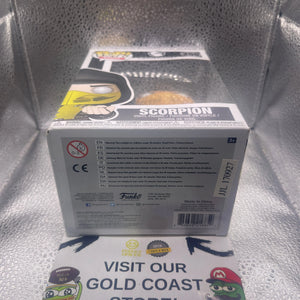 Funko Pop Games Mortal Kombat Scorpion #250 FRENLY BRICKS - Open 7 Days