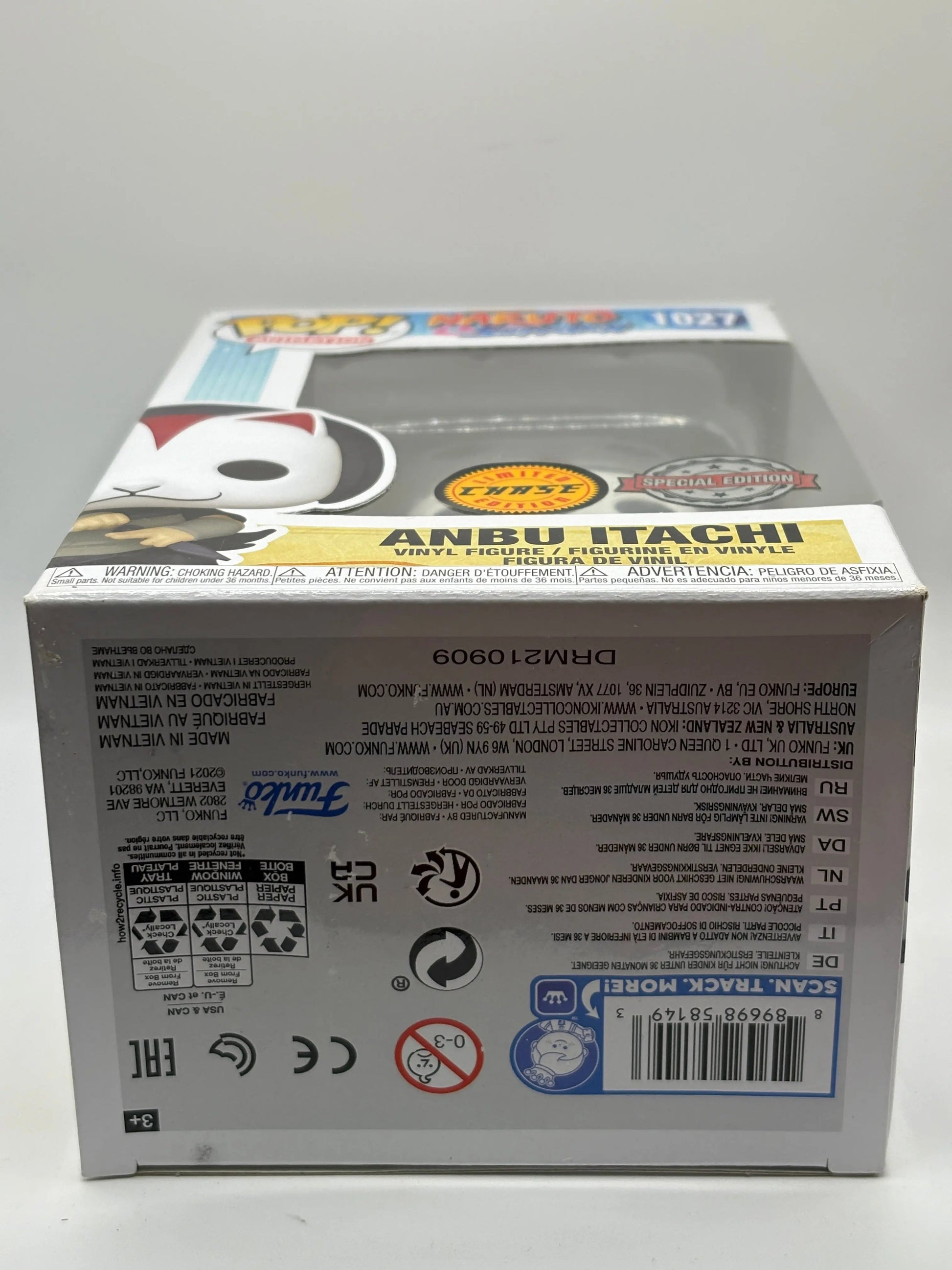 Funko POP! Animation Naruto Shippuden #1027 Anbu Itachi Limited Chase SE FRENLY BRICKS - Open 7 Days