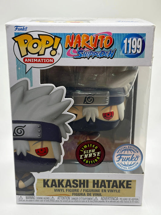 Funko POP! Animation Naruto Shippuden #1199 Kakashi Hatake Limited Glow Chase FRENLY BRICKS - Open 7 Days
