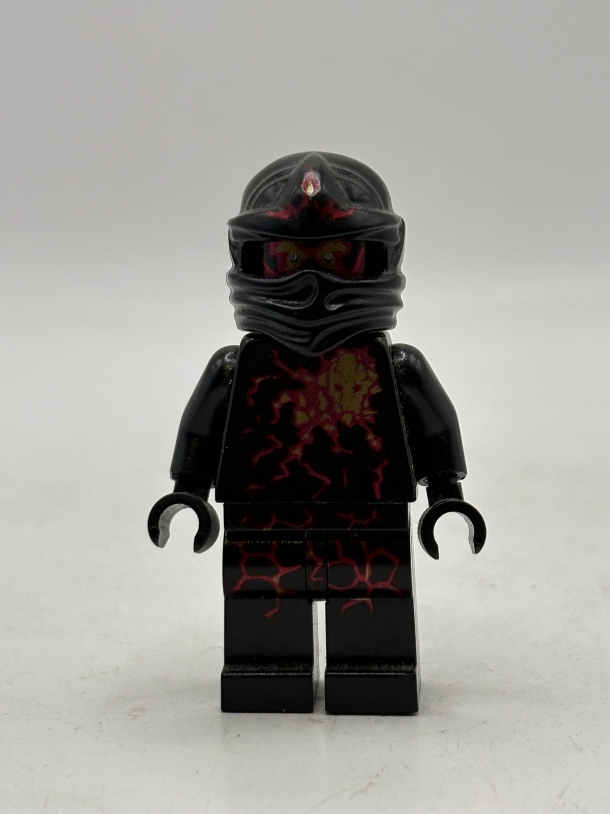 LEGO Ninjago Rise Of The Snakes NRG Cole Minifigure njo0057 From Set 9572 image 1