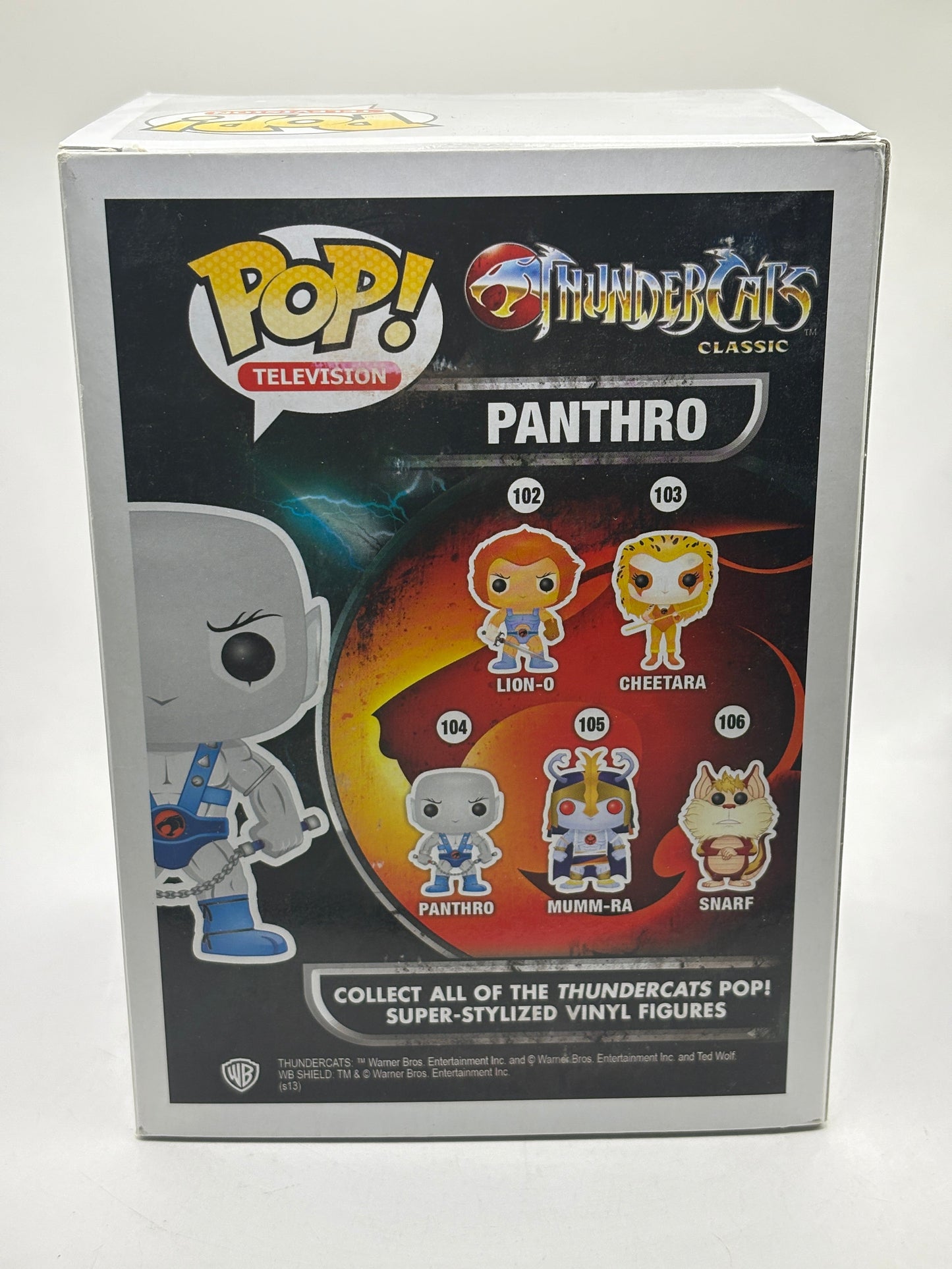 Funko POP! Television Thundercats #104 Panthro 2013 *NO MOULD* FRENLY BRICKS - Open 7 Days