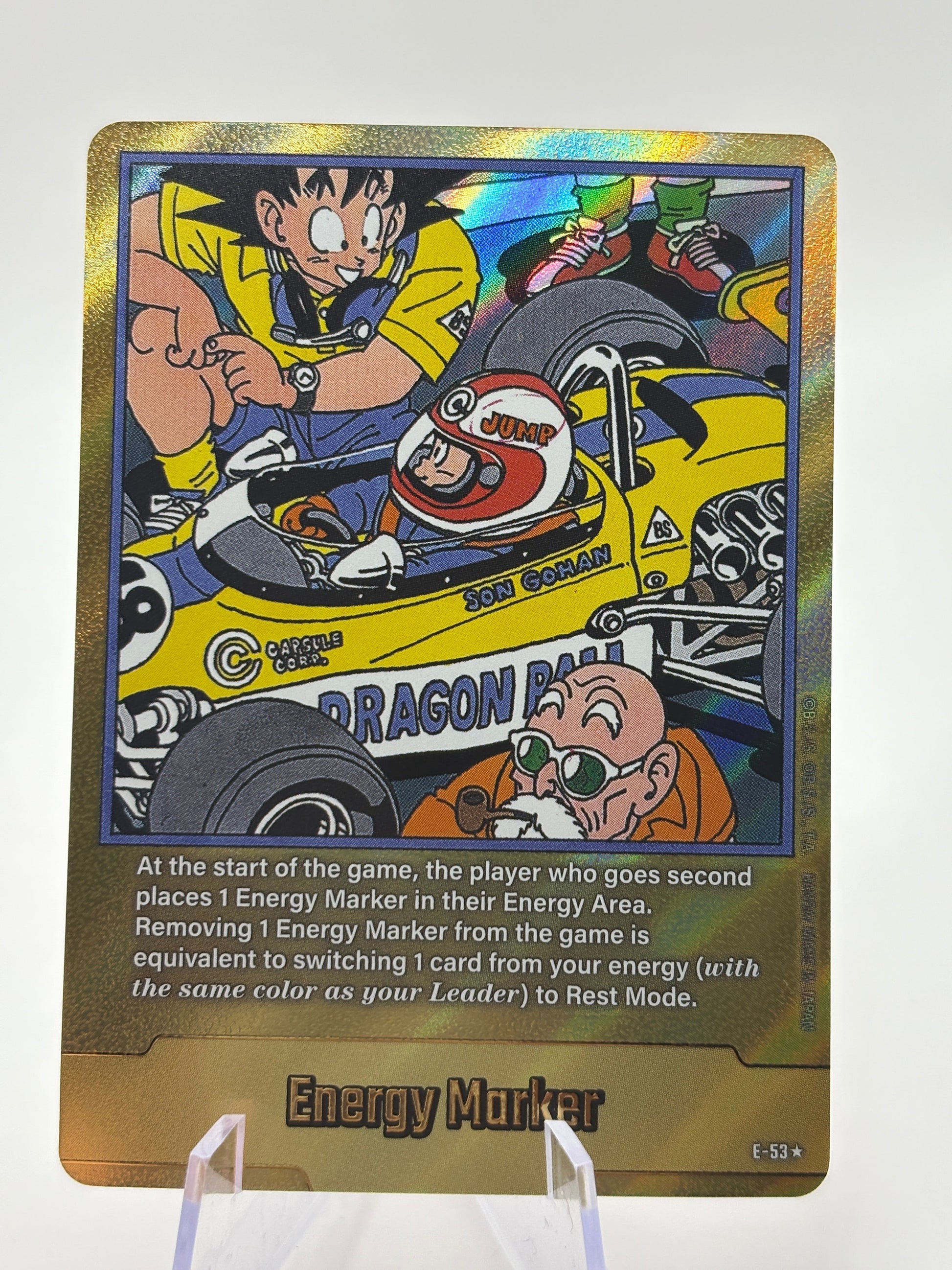 Dragon Ball Super Fusion World - Gold Energy Marker E-53 Alt Art NM FRENLY BRICKS - Open 7 Days