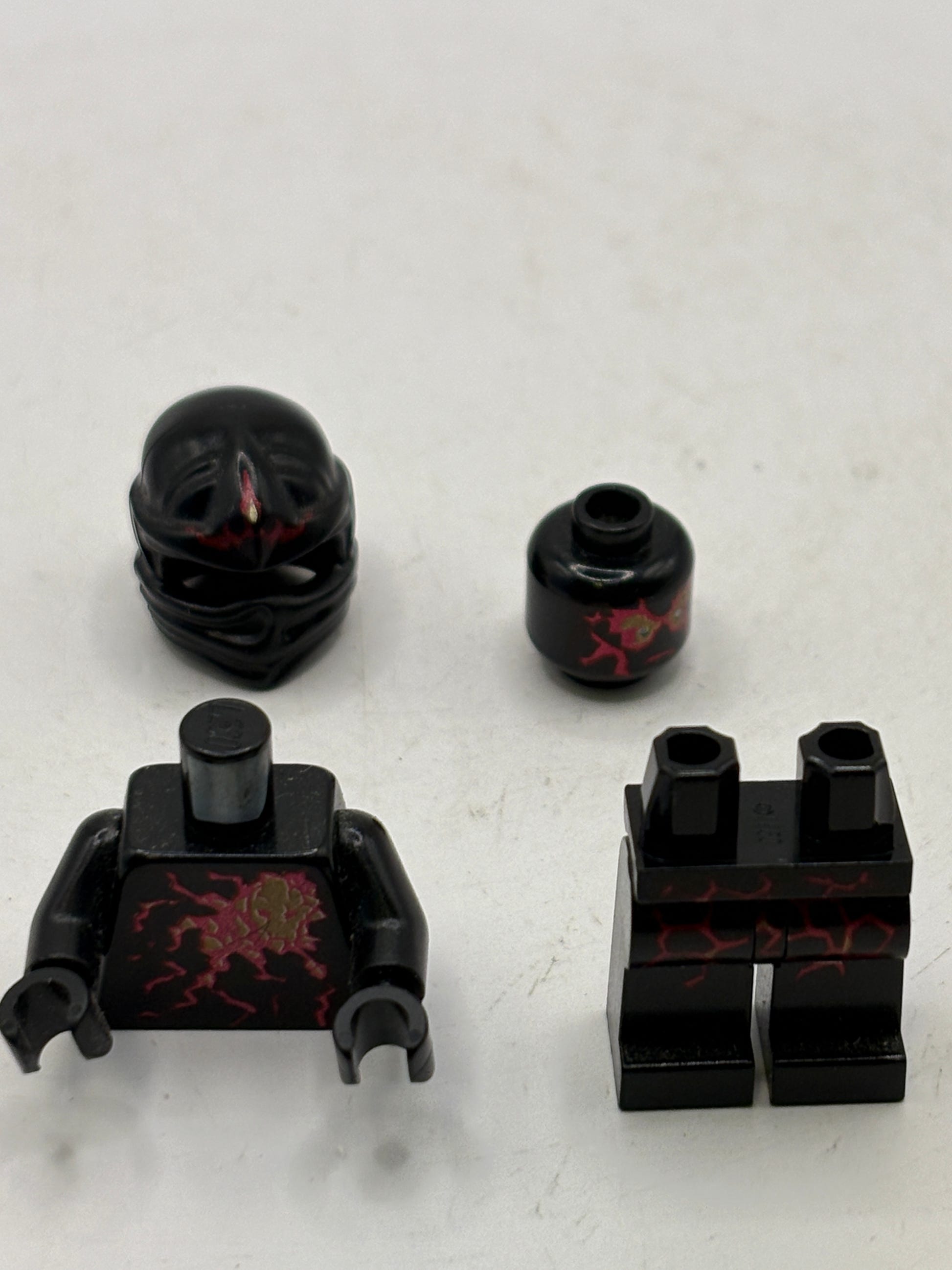 LEGO Ninjago Rise Of The Snakes NRG Cole Minifigure njo0057 From Set 9572 image 5