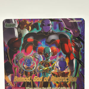 Dragon Ball Super Masters - Belmod, God of Destruction BT28-106 SLR NM FRENLY BRICKS - Open 7 Days