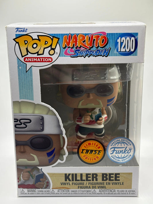 Funko POP! Animation Naruto Shippuden #1200 Killer Bee Limited Chase FRENLY BRICKS - Open 7 Days