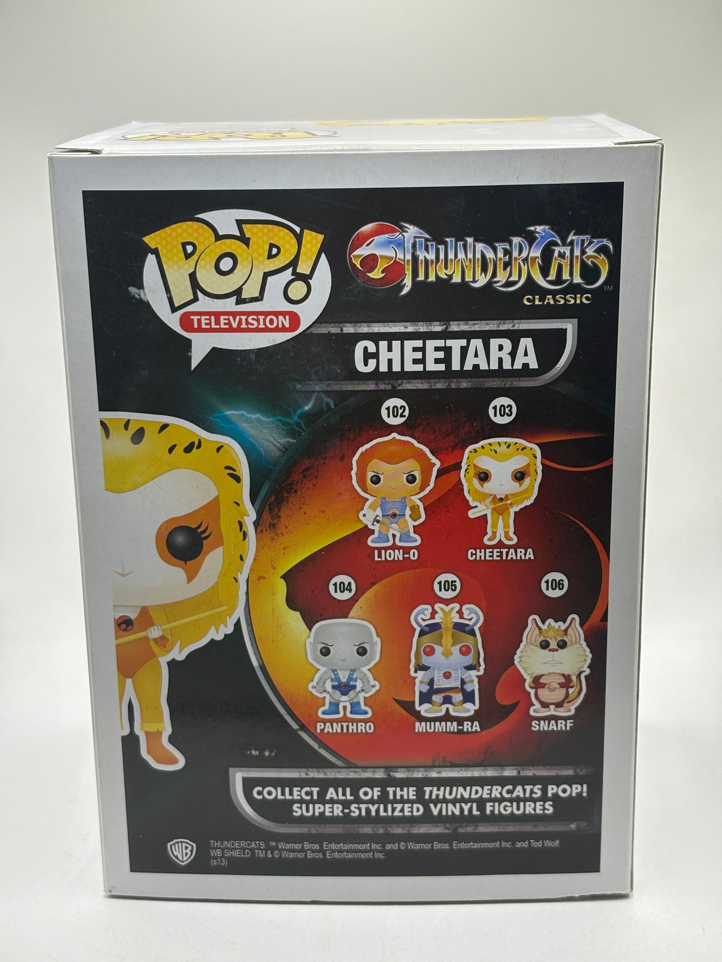 Funko POP! Television Thundercats #103 Cheetara 2013 *NO MOULD* FRENLY BRICKS - Open 7 Days